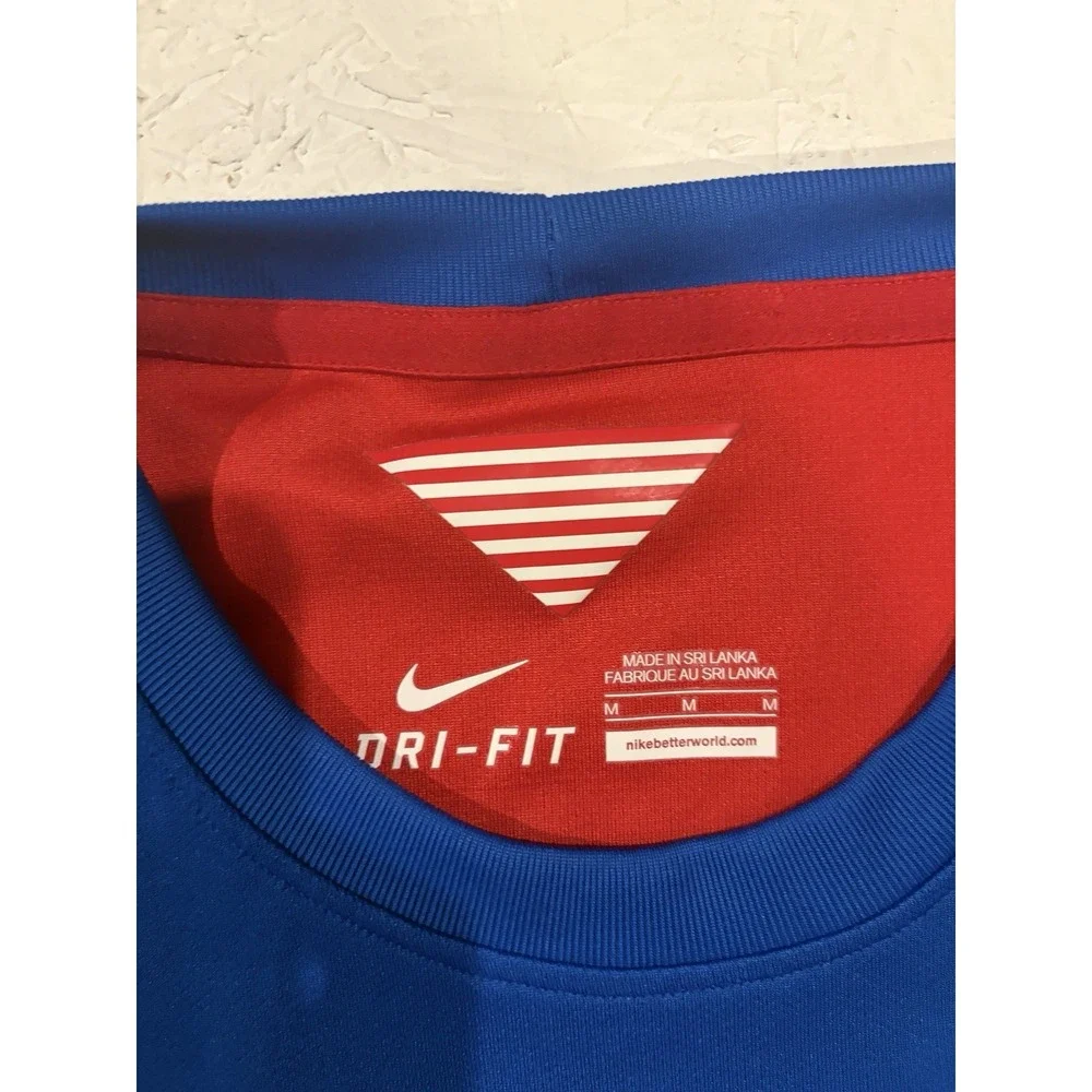 2014 Nike Dri-FIT USMNT BOMB POP Football Soccer Jersey Size M 578026-657 USA